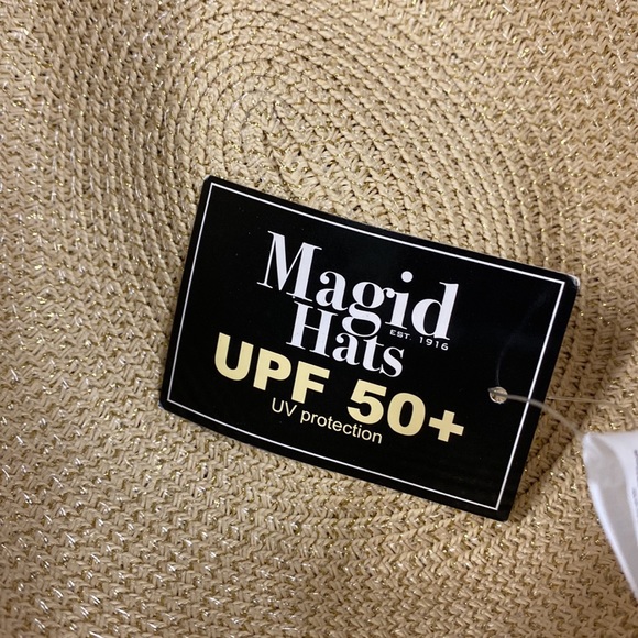 Gold/White hat as is - Picture 3 of 4